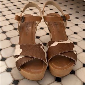 Matisse Cowhide Heels